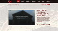 Desktop Screenshot of nehemiahinternationalministry.com